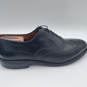 Allen Edmonds Chester Wingtip Brogue‎ Oxfords Black Mens Dress Shoes Size 9.5 D